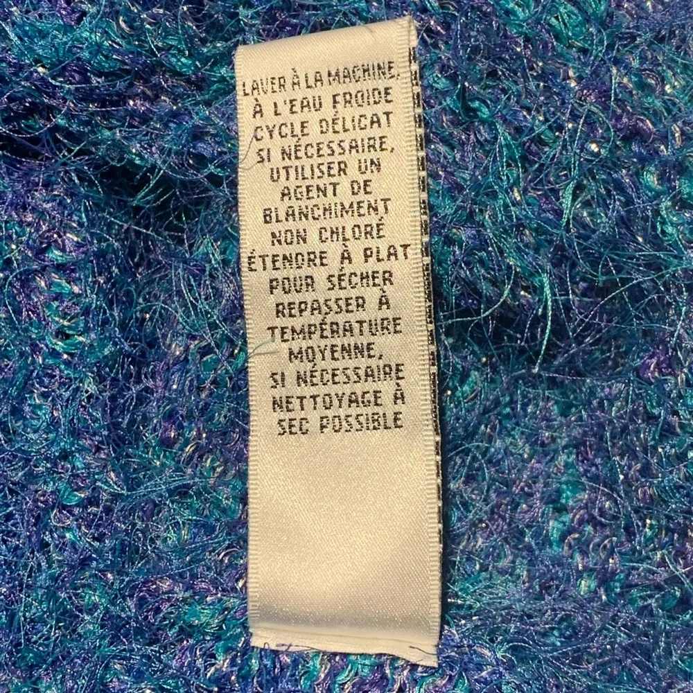 Fuzzy Cozy Multi-Colored Sweater - Picture 9 of 12